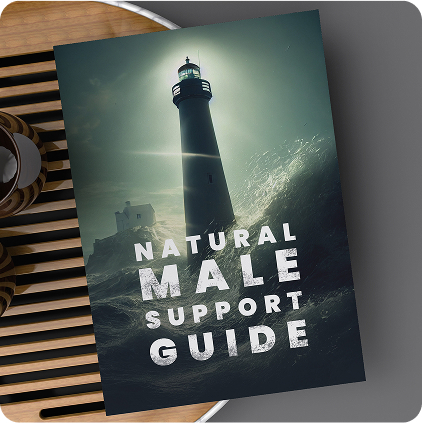 Puraboost bonus book Natural Male Support Guide cover